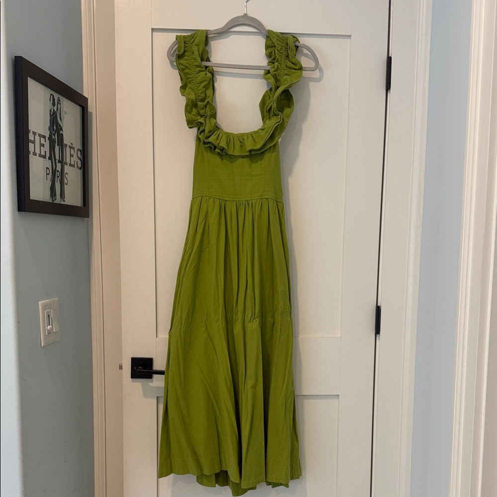 Free people green midi